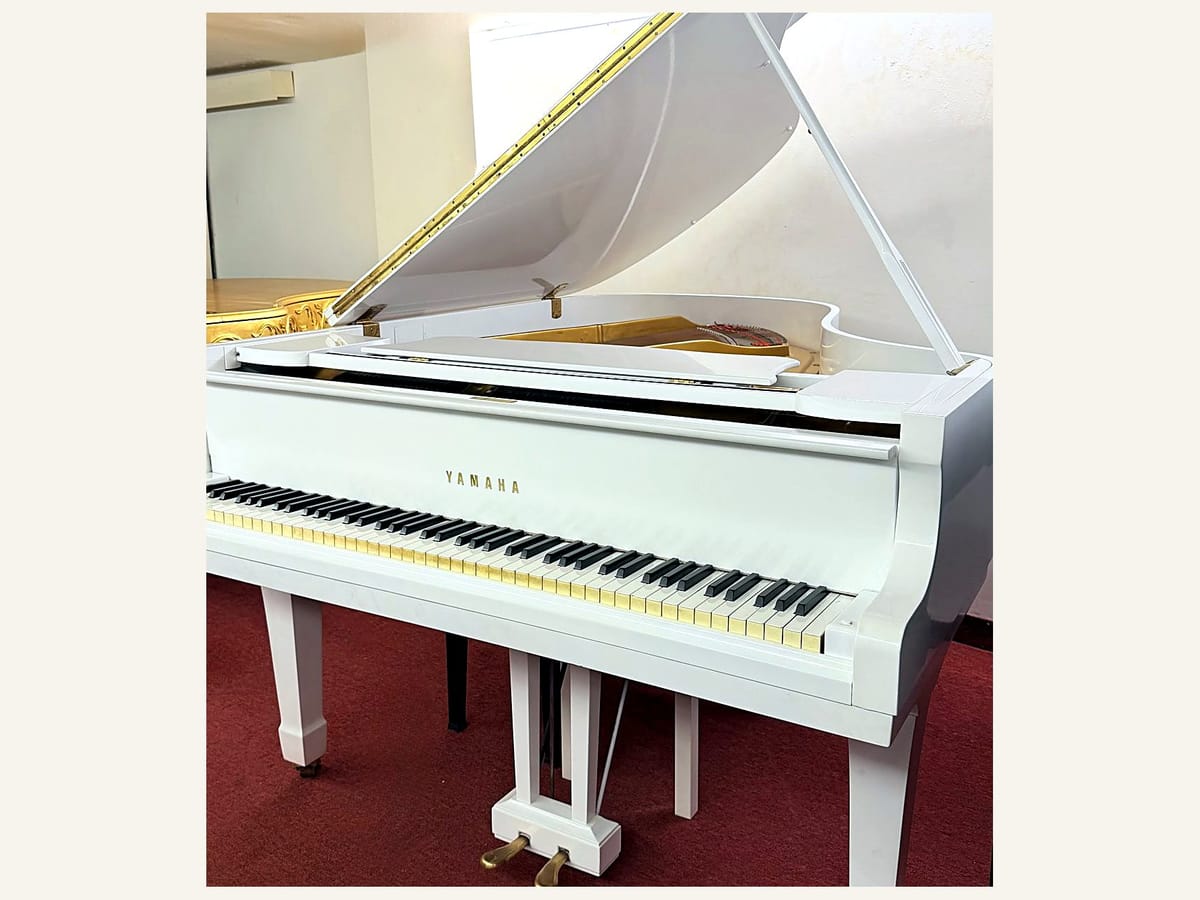 Yamaha G3, Yamaha G3, White, Basbous & Sons Lebanon