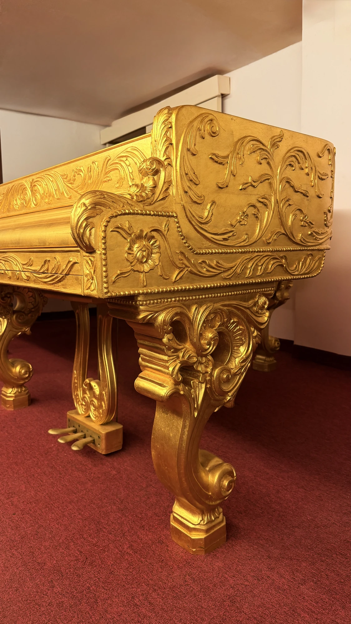 The Golden Steinway, piano restoration case study, Basbous & Sons Lebanon